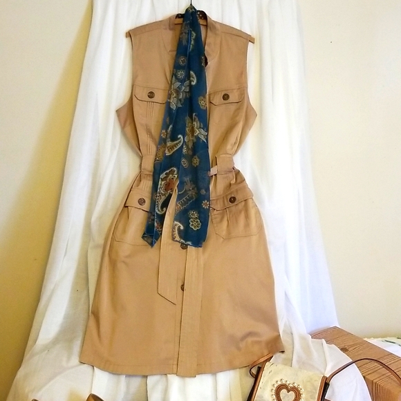 FYLO Pants - Sz 16 Camel coloured Safari Jumper